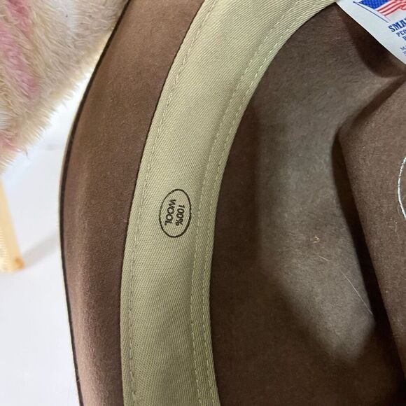 Flex felt wool hat Vintage size Small Petite Diameter 7" - Picture 6 of 11